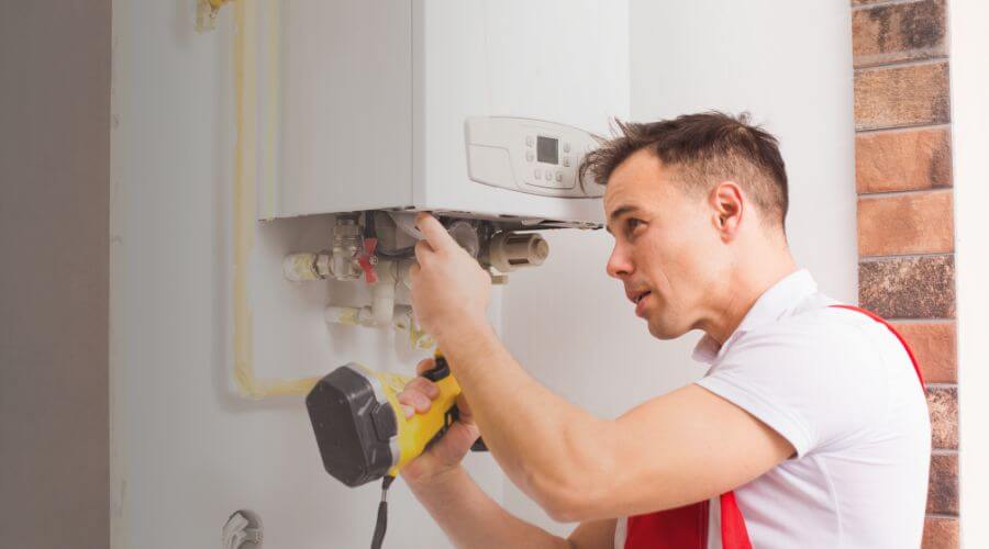 Local tankless water heater installation in Tryon, NE